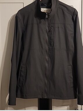 Orvis Men's Slate Gray Lightweight Zip-Front Jacket